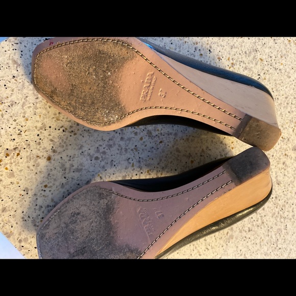Prada Open Toe Wedge - Picture 2 of 5